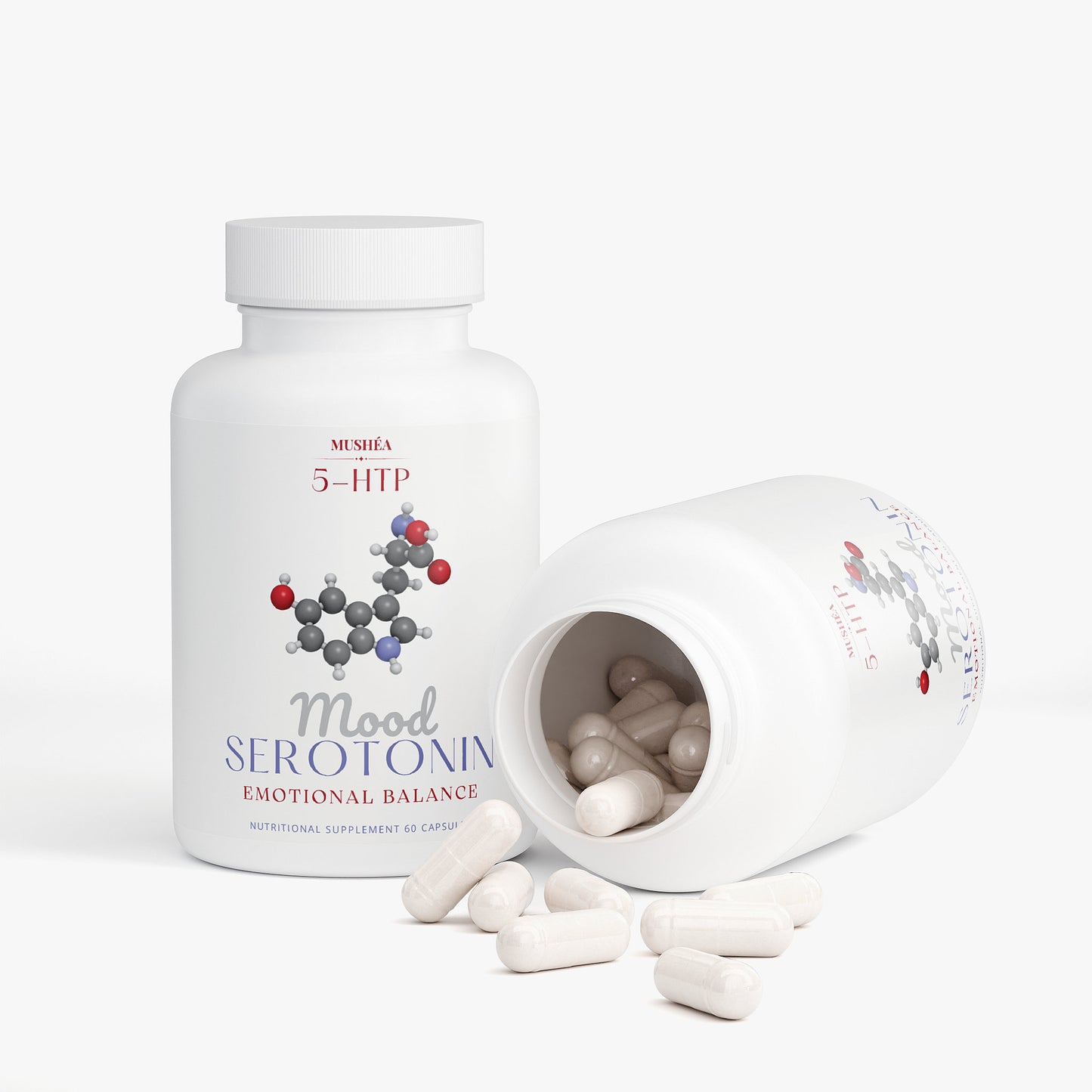 Mood Support Capsules with 5-HTP & Plant-Based Ingredients