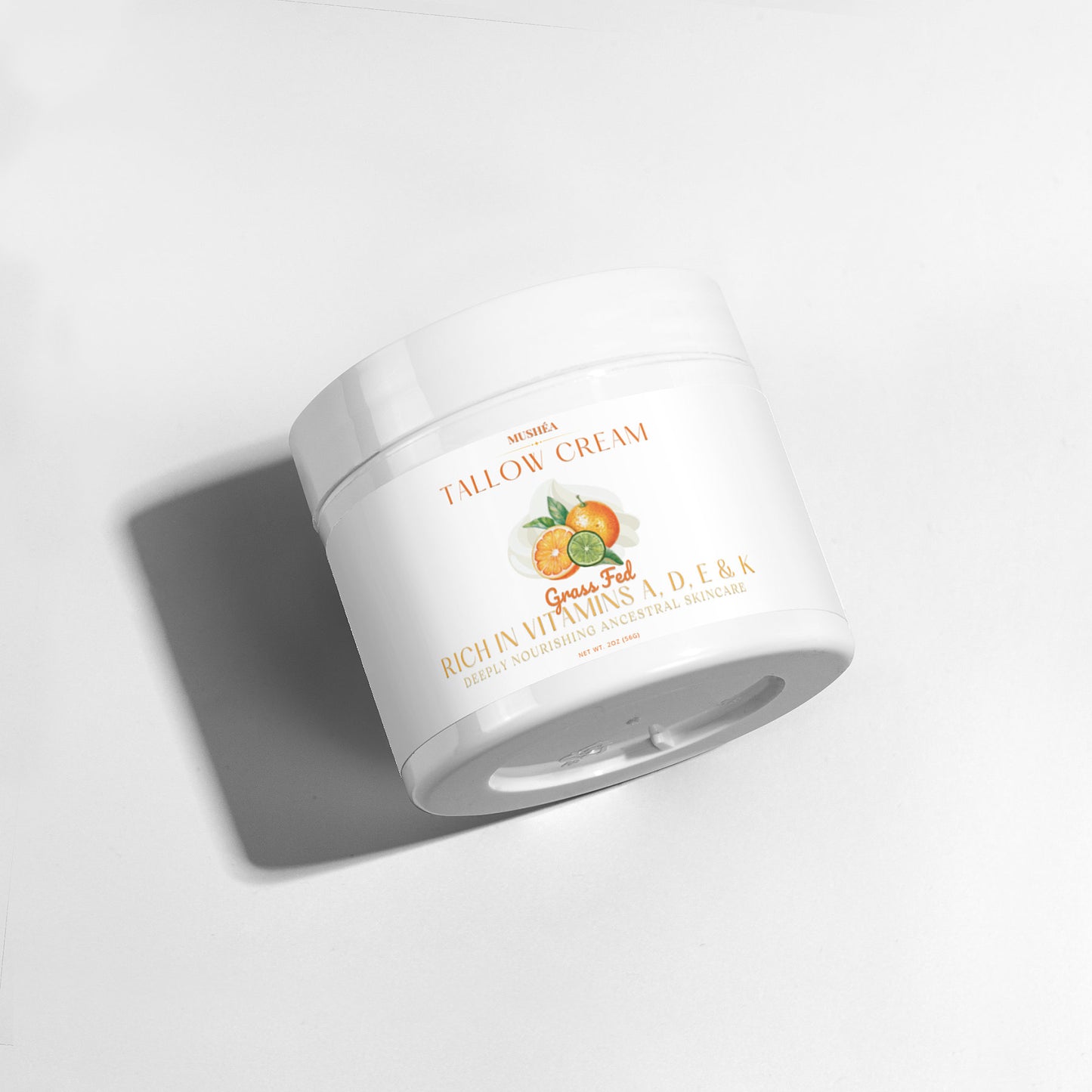 Tallow Cream - Orange & Bergamot