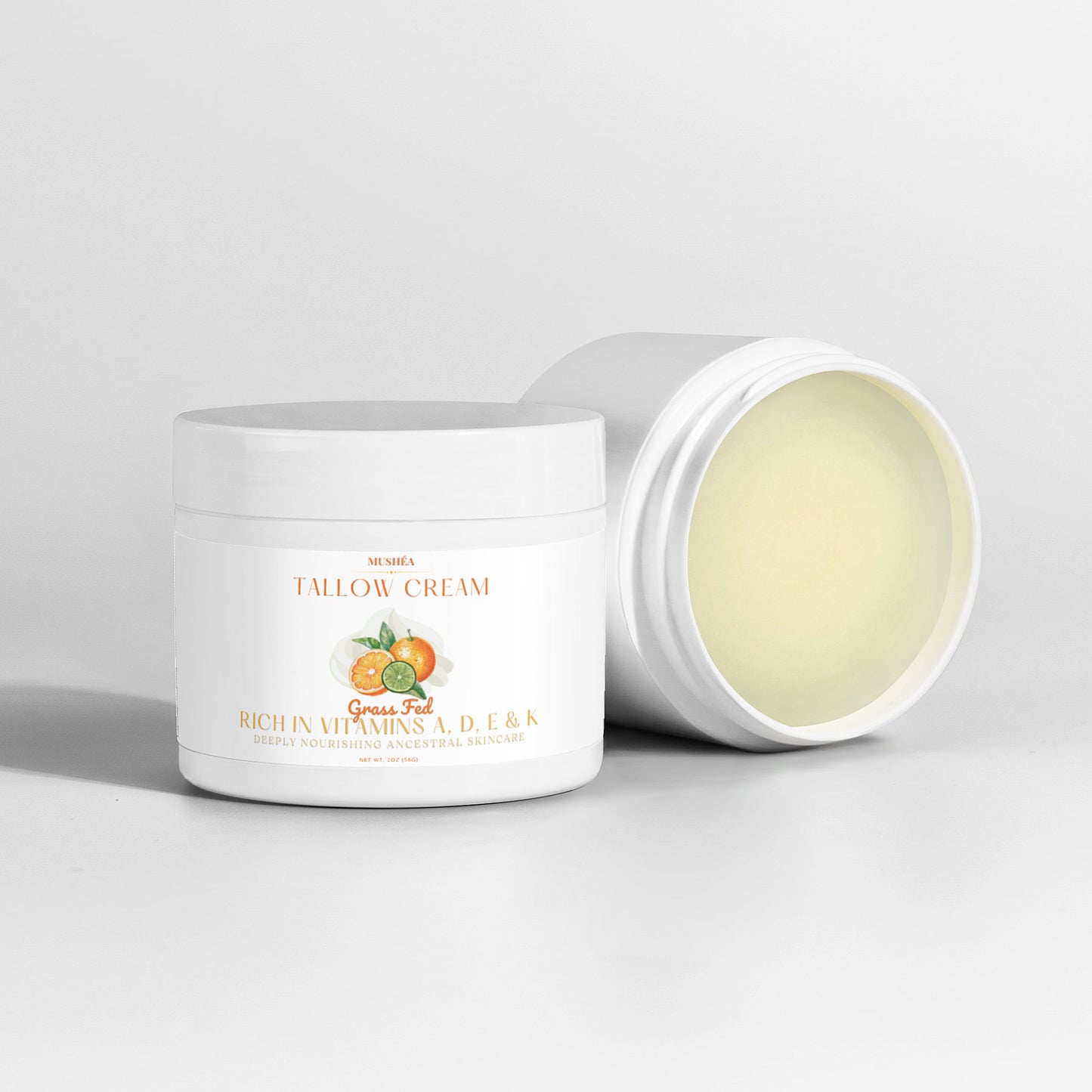 Tallow Cream - Orange & Bergamot