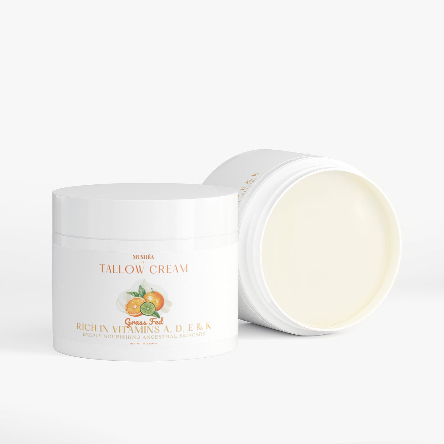 Tallow Cream - Orange & Bergamot