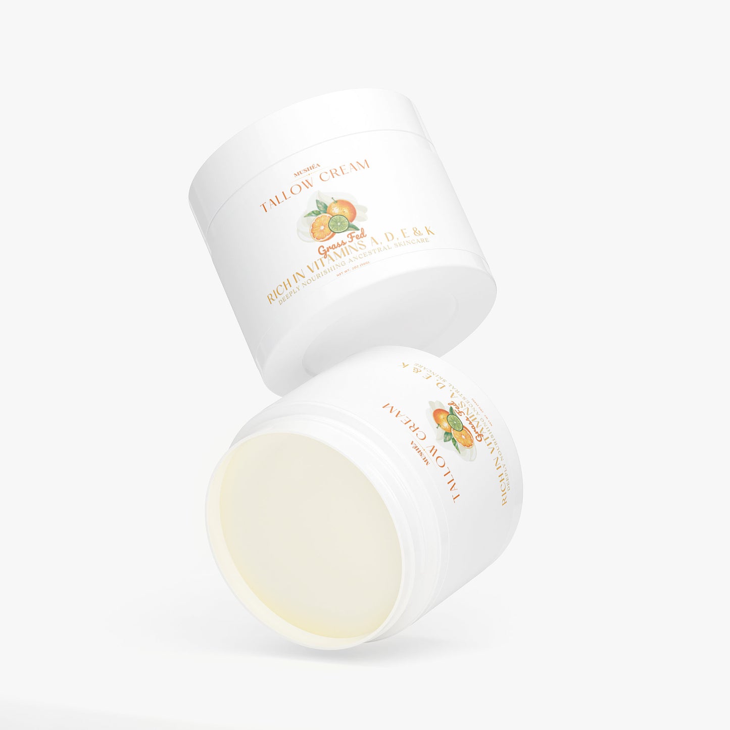Tallow Cream - Orange & Bergamot