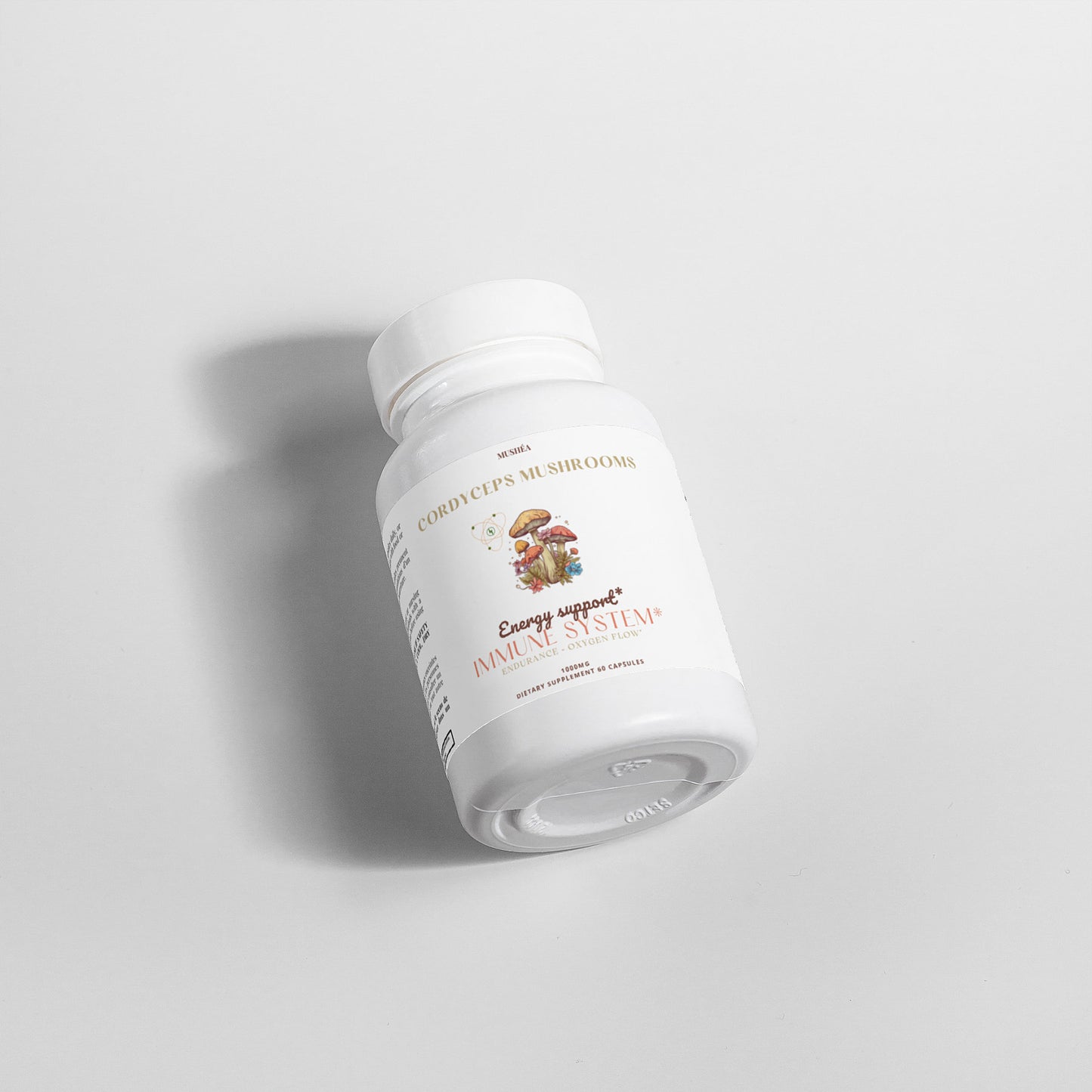 Cordyceps Mushroom Capsules for Energy & Endurance Support