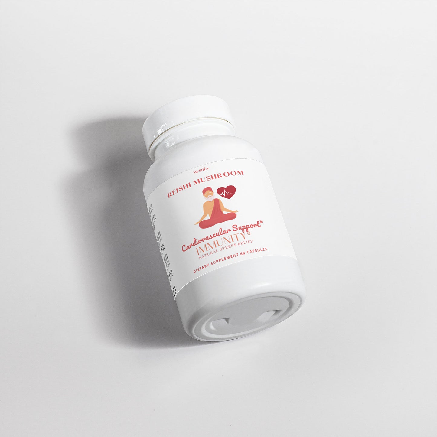 Reishi Mushroom Capsules for Stress Relief & Relaxation