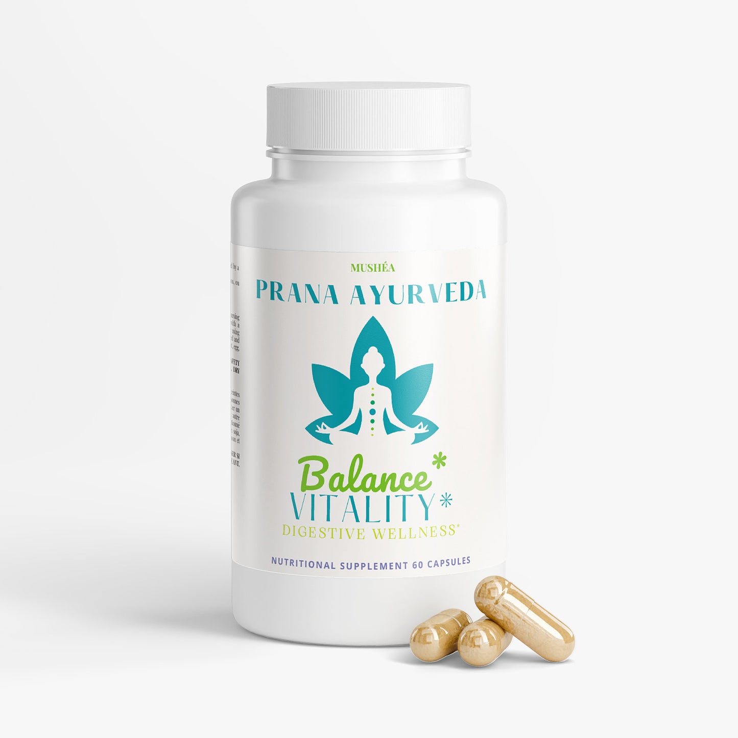 Ayurvedic Herbal Capsules for Stress, Digestion & Energy Support