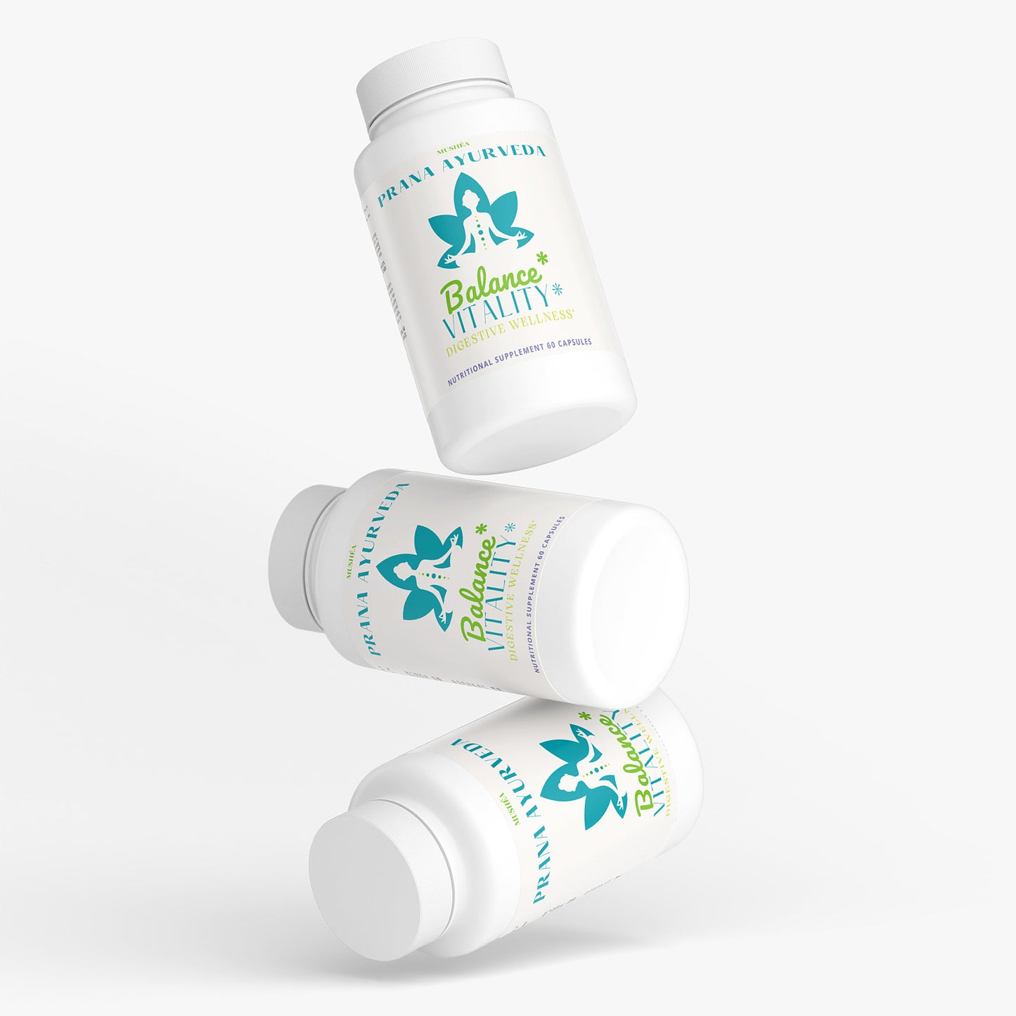 Ayurvedic Herbal Capsules for Stress, Digestion & Energy Support