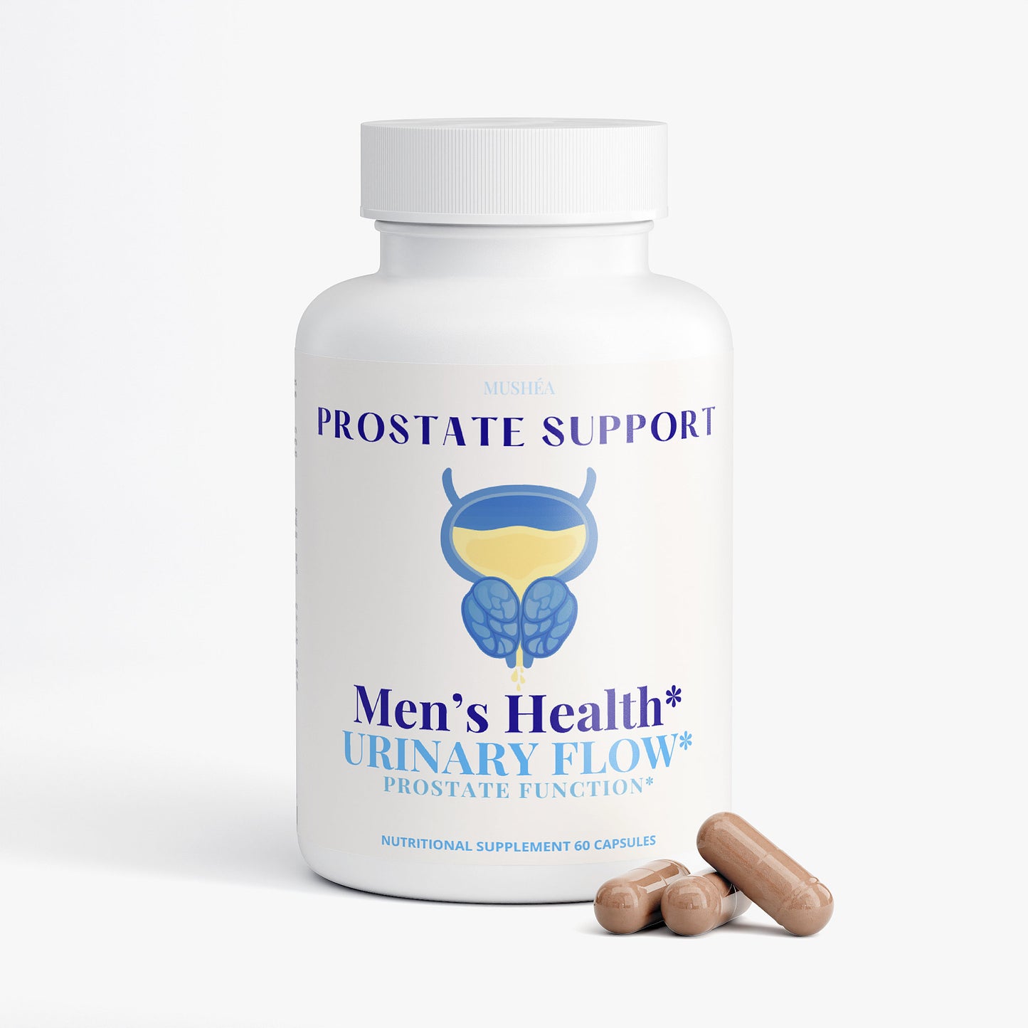 Capsules de soutien pour la prostate et la vitalité masculines au palmier nain
