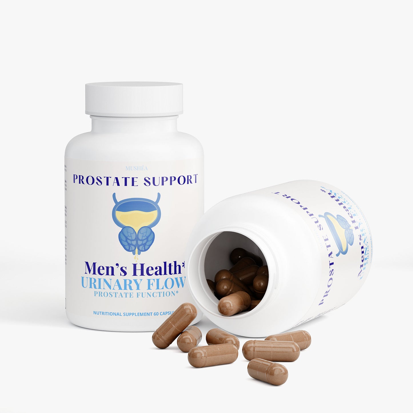 Capsules de soutien pour la prostate et la vitalité masculines au palmier nain
