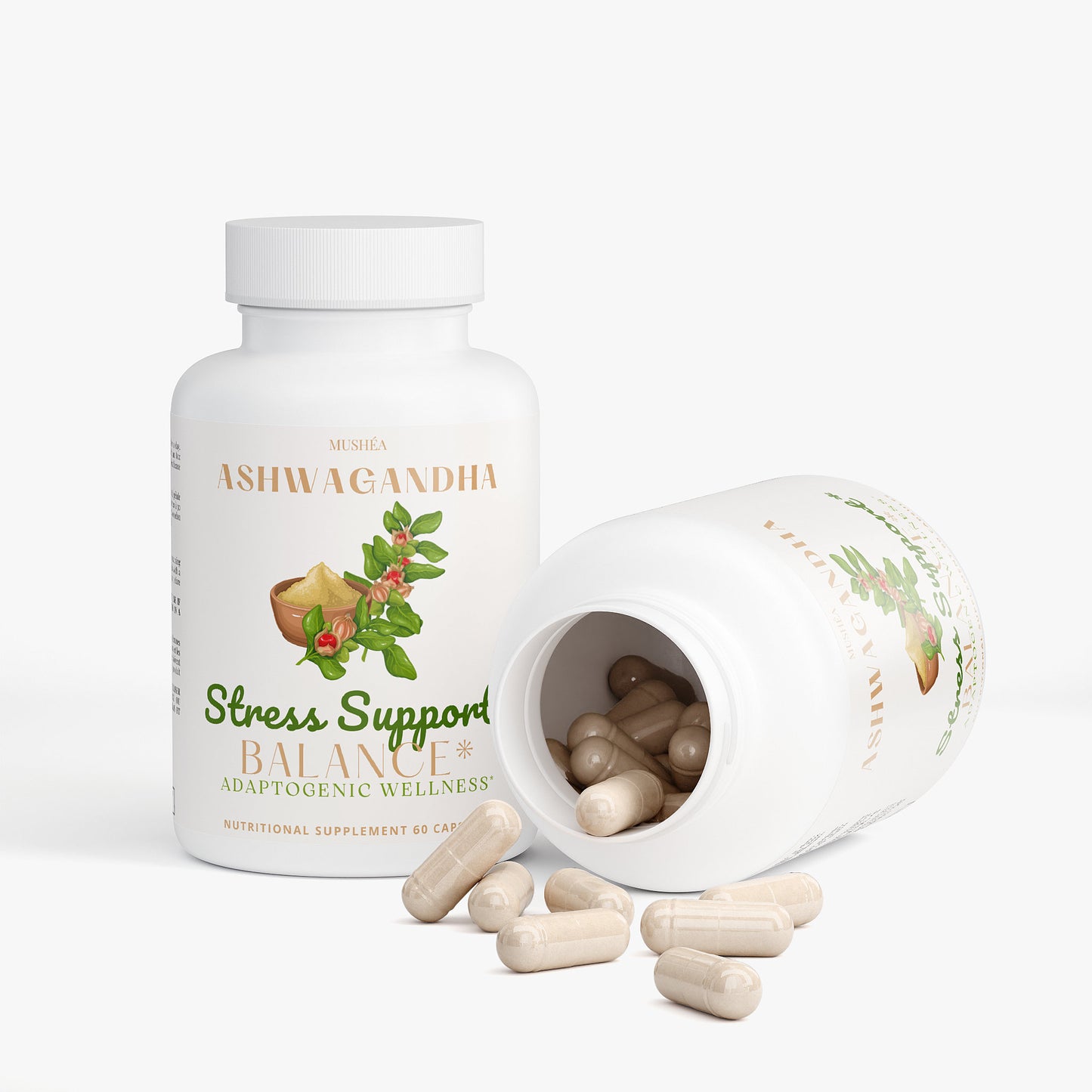 Ashwagandha Capsules for Stress Relief, Calm & Daily Balance