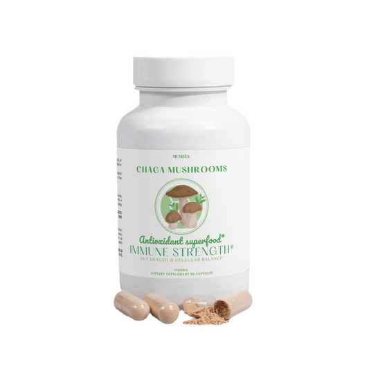 Chaga Mushroom Capsules for Antioxidant & Immune Support