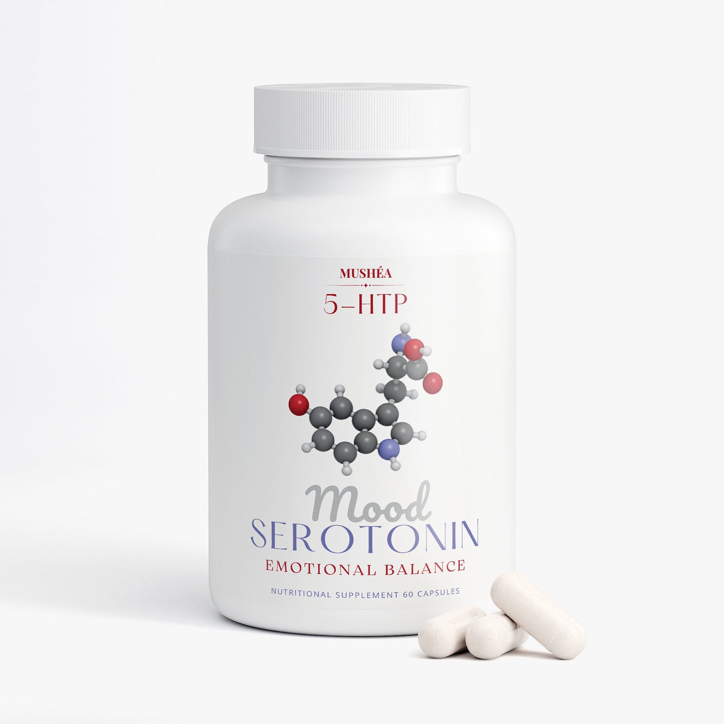 Mood Support Capsules with 5-HTP & Plant-Based Ingredients