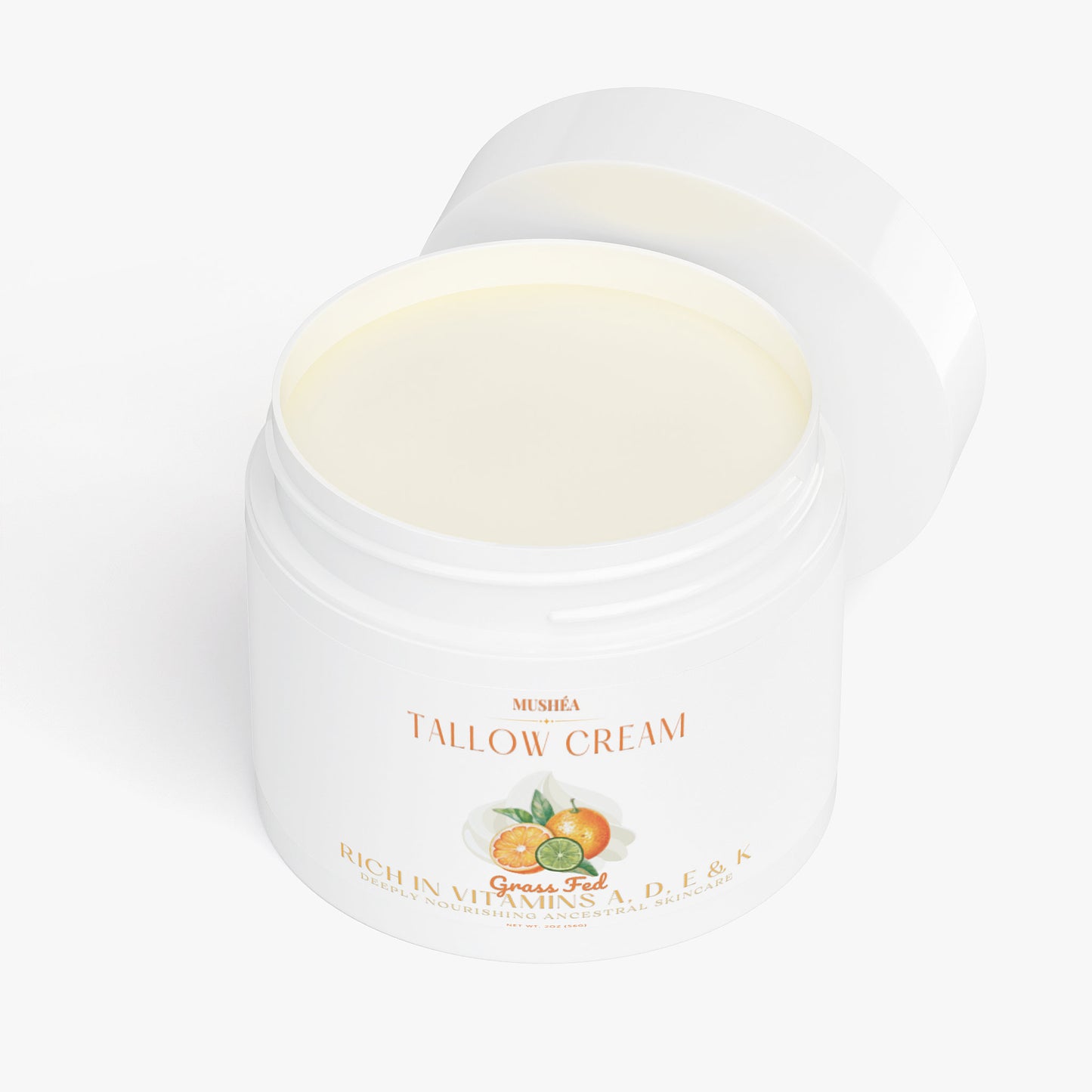 Tallow Cream - Orange & Bergamot