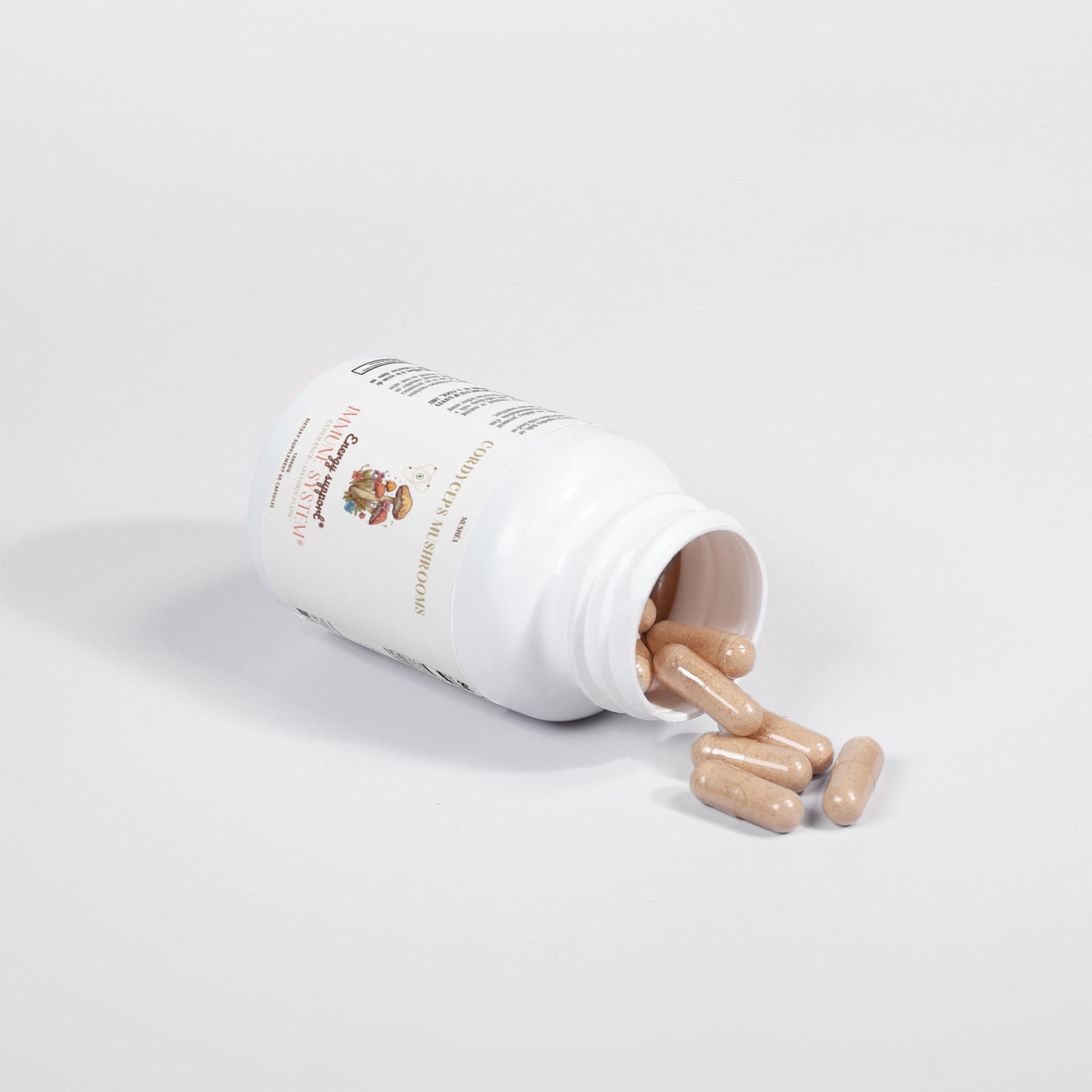 Cordyceps Mushroom Capsules for Energy & Endurance Support